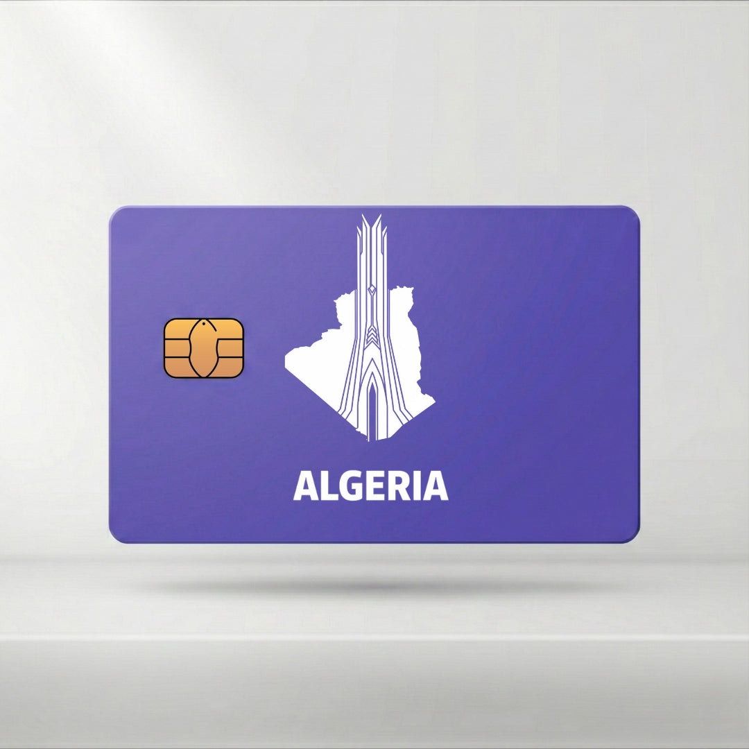 Algerien - Landkarte