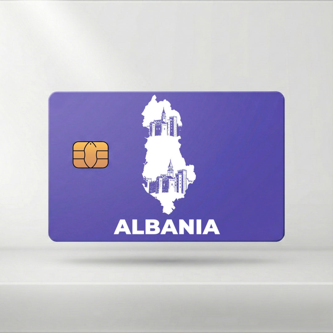 Albanien - Landkarte