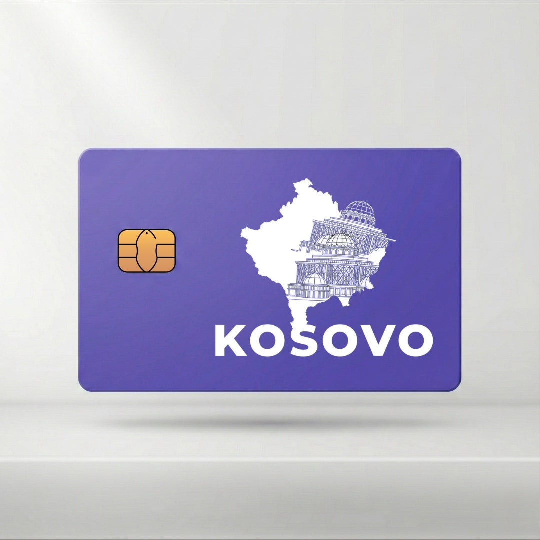 Kosovo - Landkarte
