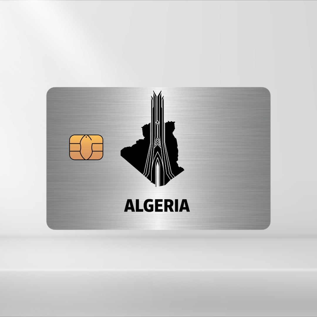 Algerien - Landkarte