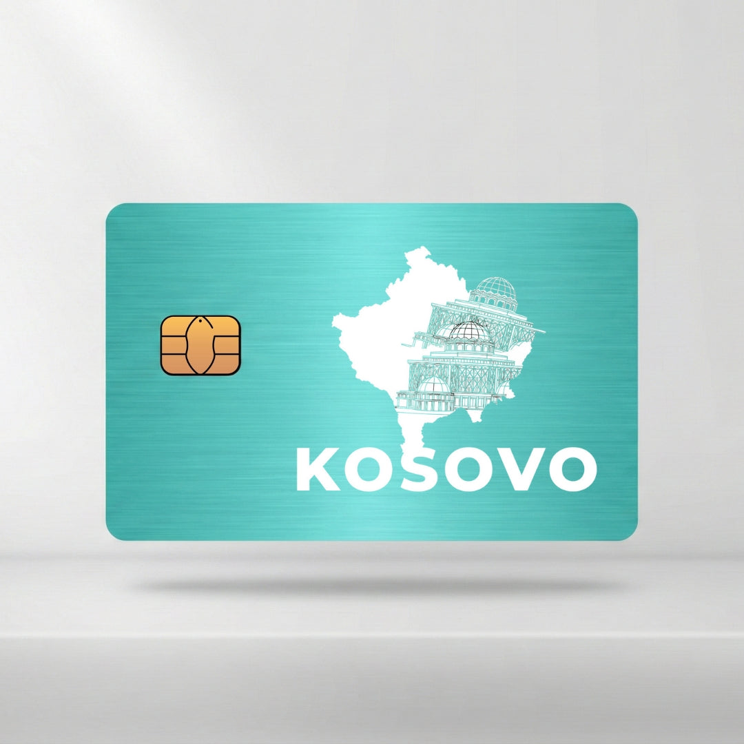 Kosovo - Landkarte