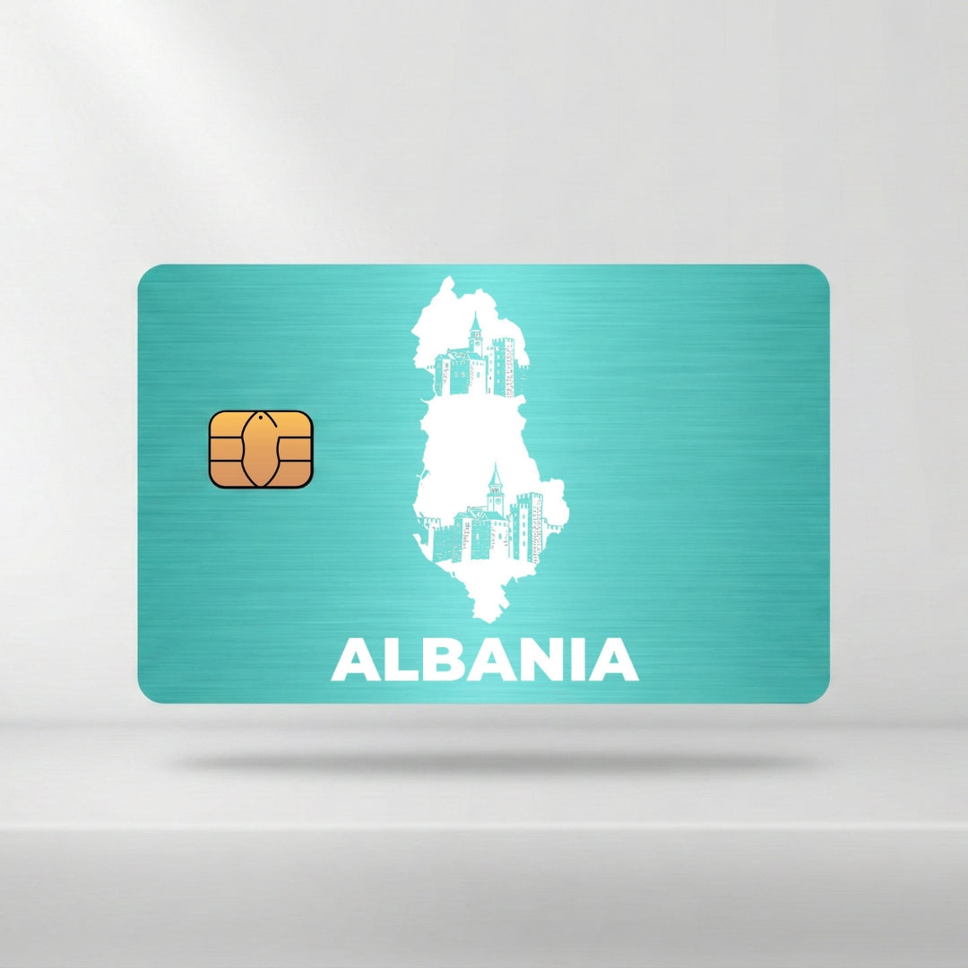 Albanien - Landkarte