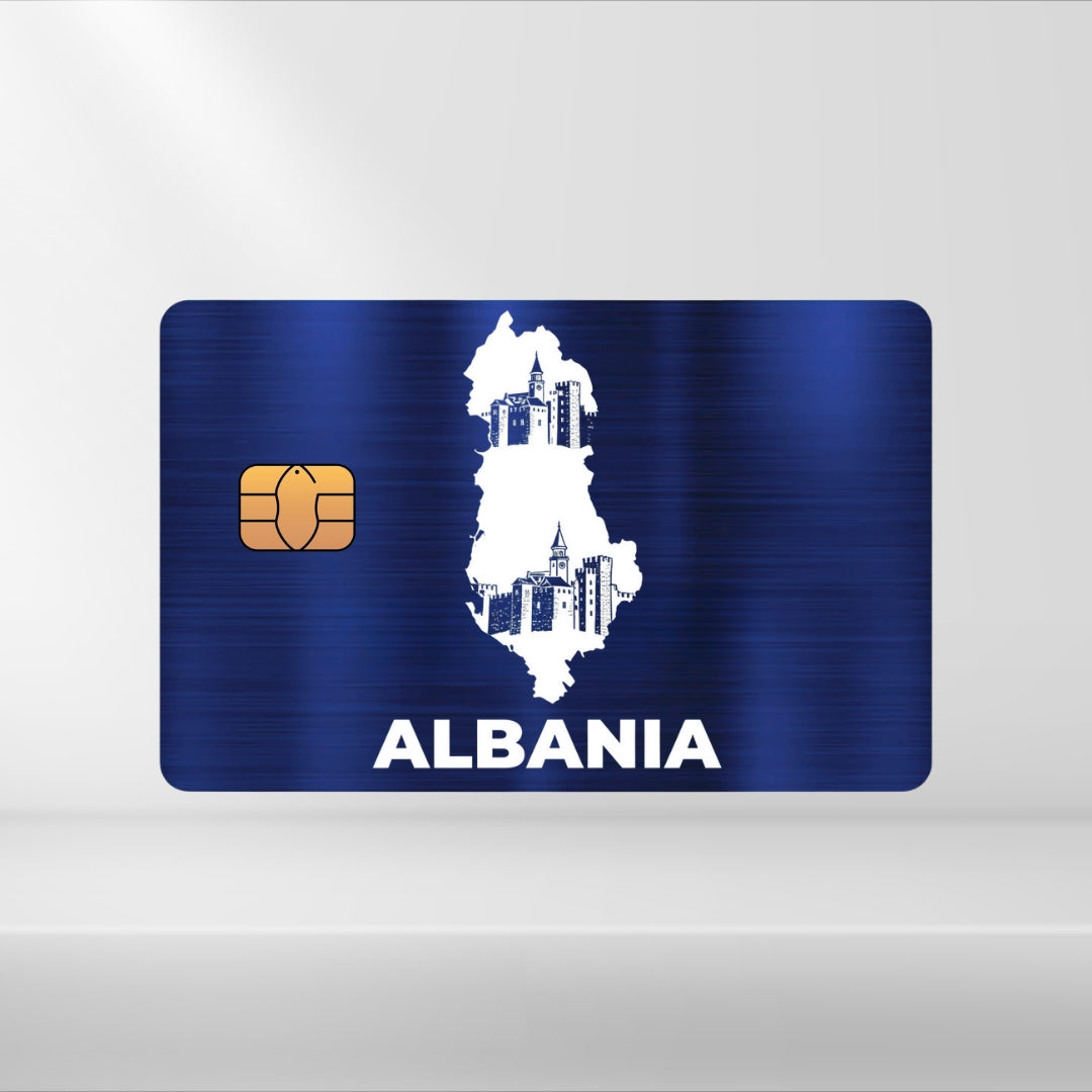 Albanien - Landkarte