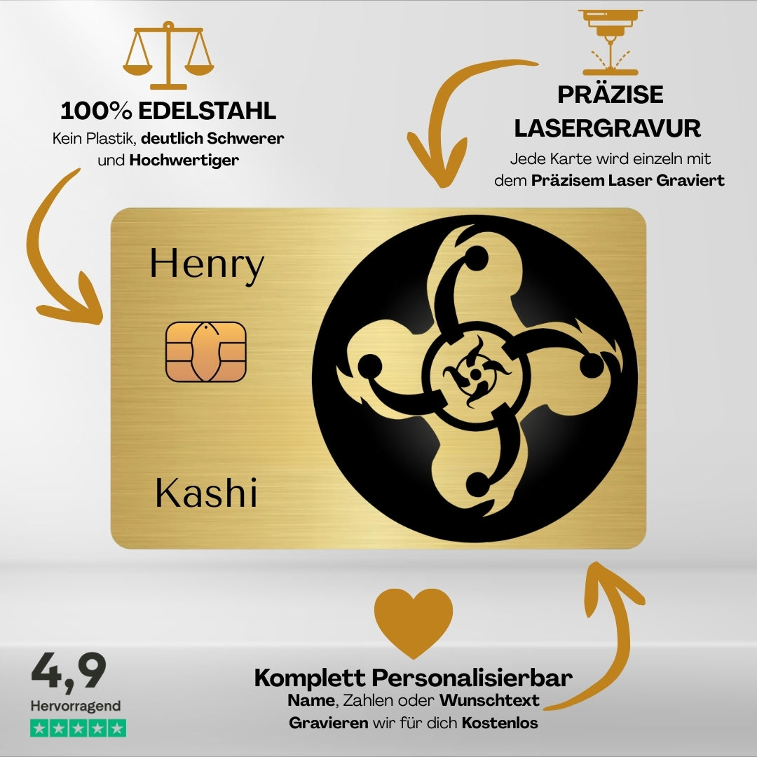 Sharingan Nahaufnahme