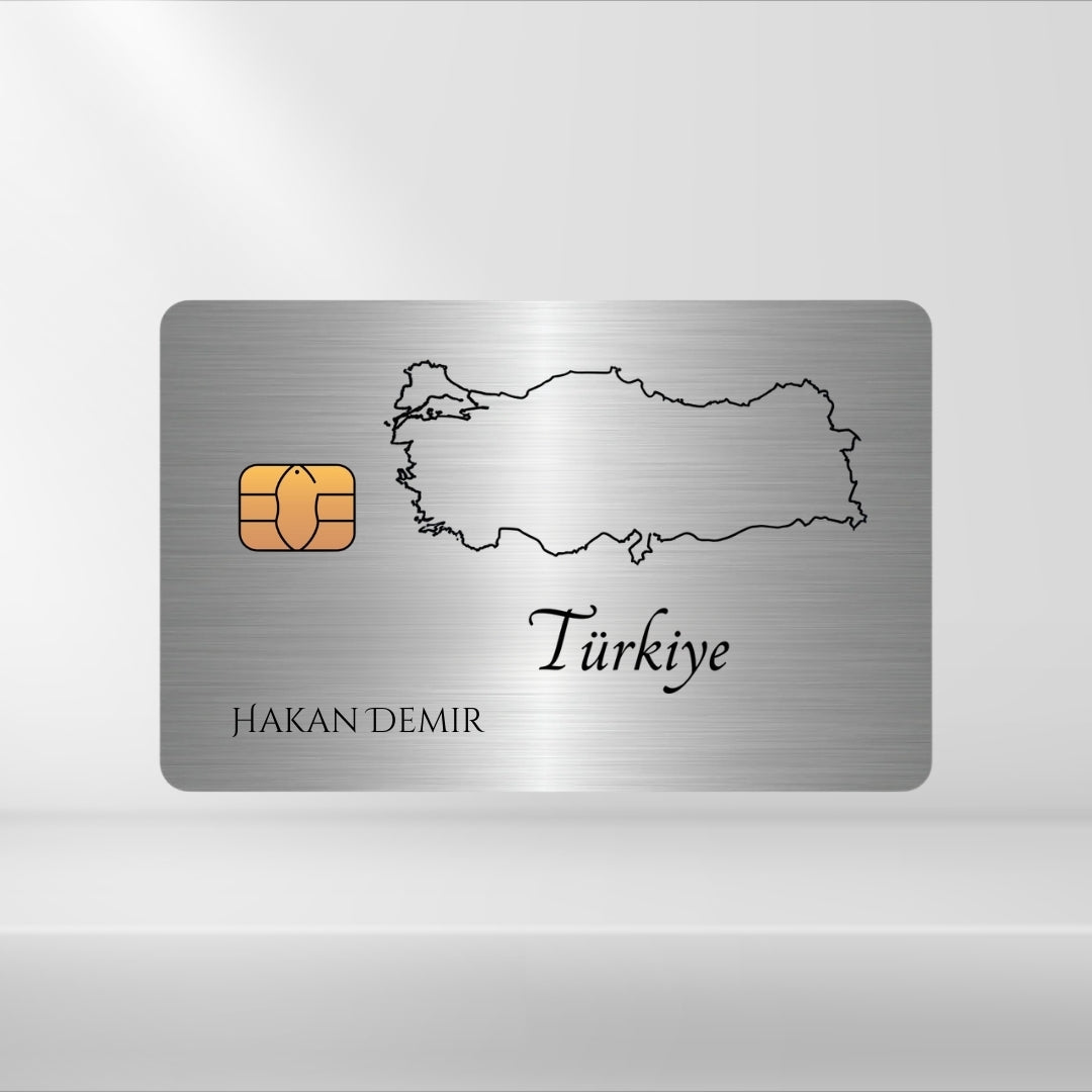 Türkei - Landkarte Dezent