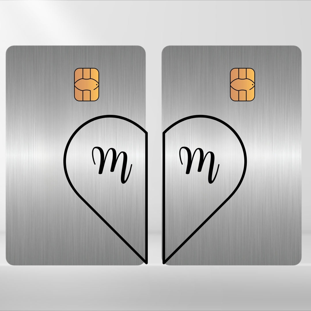 Pärchen Karten 2 für 1