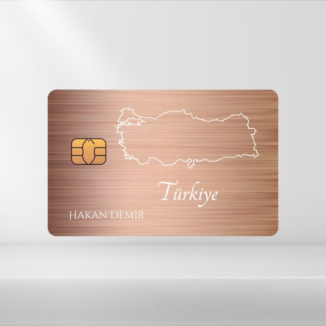 Türkei - Landkarte Dezent