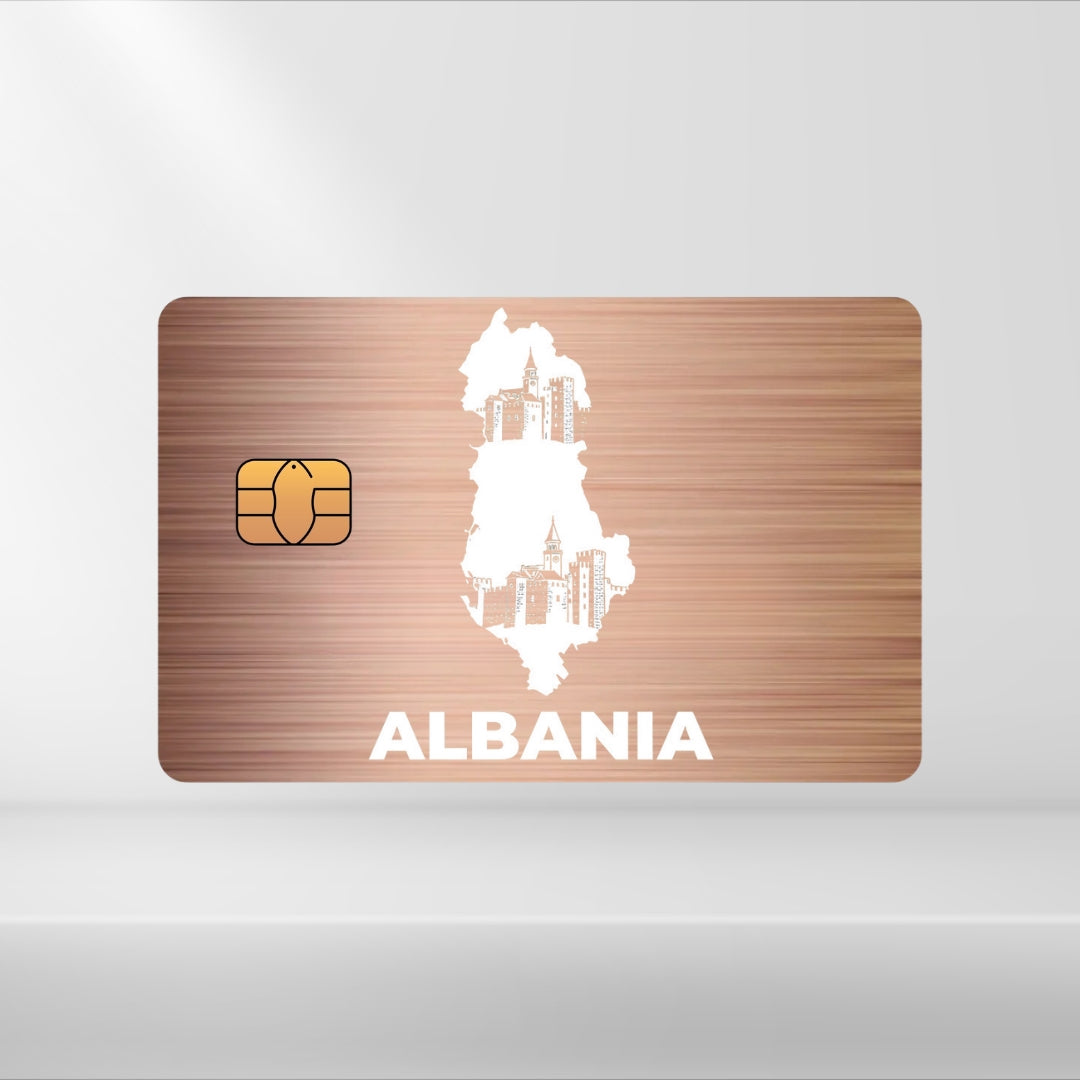 Albanien - Landkarte