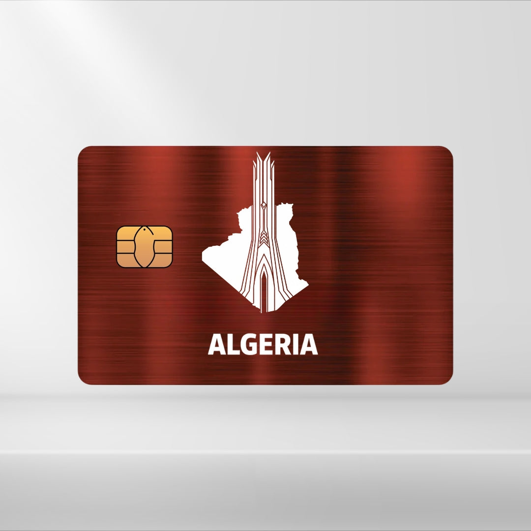 Algerien - Landkarte