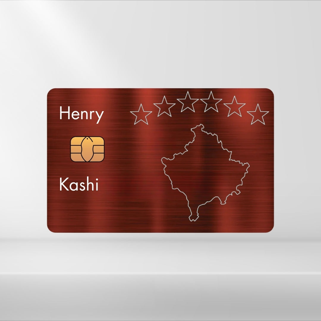 Kosovo - Landkarte Dezent