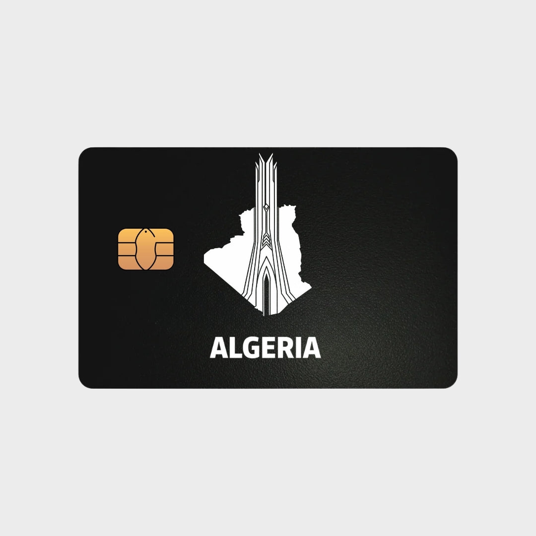 Algerien - Landkarte