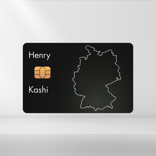 Deutschland - Landkarte Dezent