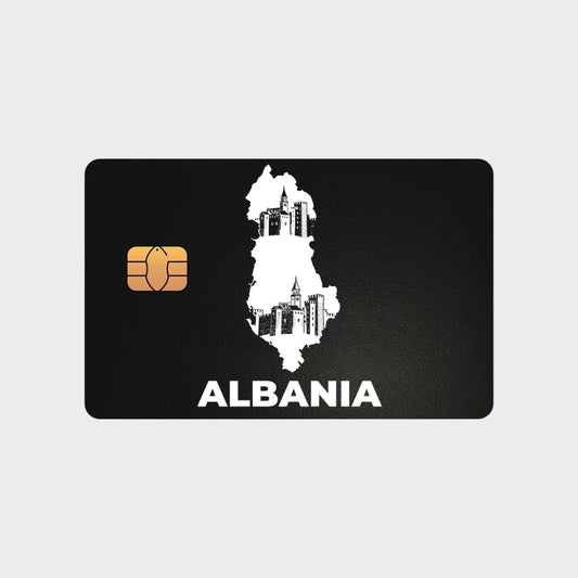 Albanien - Landkarte