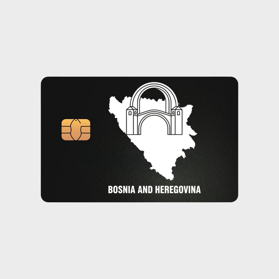 Bsonien & Herzegowina - Landkarte