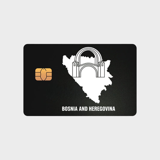 Bsonien & Herzegowina - Landkarte