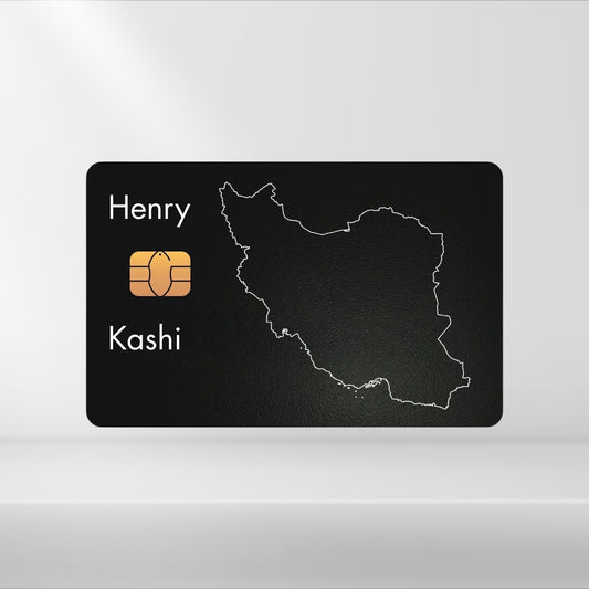 Iran - Landkarte Dezent