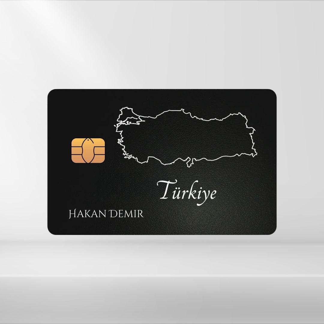 Türkei - Landkarte Dezent